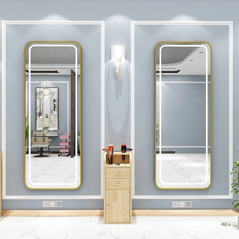 Hot Sale Beauty Hair Salon Mirror Station กระจกแต่งหน้า