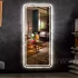 กระจกเต็มตัวติดผนังโรงงาน ห้องน้ำโรงแรม LED กระจกยาวเต็มตัวพร้อมไฟ Smart Full Mirror Smart