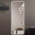 กระจกเต็มตัวติดผนังโรงงาน ห้องน้ำโรงแรม LED กระจกยาวเต็มตัวพร้อมไฟ Smart Full Mirror Smart
