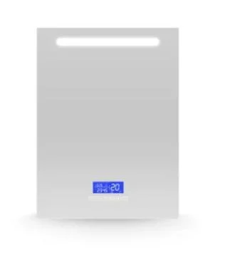 Anti Fog LED Bathroom Smart Mirror พร้อมลำโพง Bluetooth แสดงอุณหภูมิเวลา